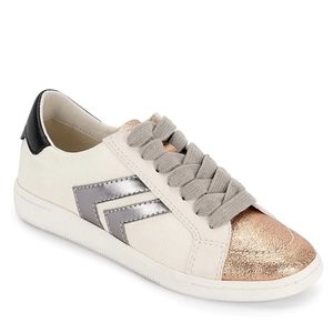 NEW Dolce Vita Neo Arrow Court Sneaker White Rose